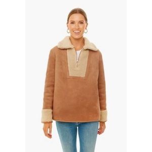 TUCKERNUCK Stella Shearling Jacket Pullover‎ size SMALL